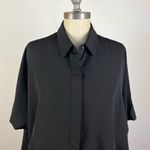 HATCH The Button Down Shirt in Black Size undefined Photo 3