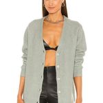 ALLSAINTS ππ Leanne Wool & Alpaca Blend Cardigan ~ Green Bay Sage Green XS NWT Photo 3