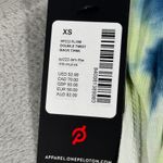 Peloton  Tie Dye Tank Top Womens XS‎ Blue Green Flow Double Twist Back Photo 5