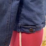 Sherpa Lined Denim Jacket Size S Blue Photo 6