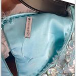 Ellie  Tahari Aqua Sequin Dress Size 6 Photo 3