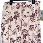 Bali  maroon &‎ pink soft pajama pants medium NWT Photo 2