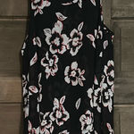 Torrid Black Floral Hi Lo Sleeveless Top Sheer Size 0 Photo 0