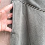 Aerie Womens Pants Joggers Corset Waist Sweatpants Sunwashed Green Size Large Photo 6