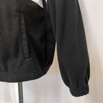 FILA Retro 80's Black Neon Colors White Fleece Quarter Zip Pullover Ski Sweater Photo 2