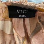 VICI Tomar Floral Peasant Top Terracotta Mocha Ivory S Photo 6