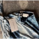 Lovers + Friends NWT  Midi Blue & White Tie Dye Dress ( S‎ ) Photo 3