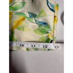 Summersalt  Side Stroke Bikini Top Size 4 Yellow Green Lemons One Shoulder‎ Beach Photo 3