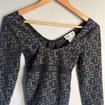 Wolford x GCDS Monogram Bodysuit in Black Photo 2