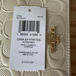 Coach Corner Zip Wristlet In Patent Leather Signature Photo 6