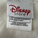 Disney Store Womens White Mickey Mouse Pocket V Neck Crop Ringer Tee Size L XL Size L Photo 3