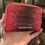 Michael Kors Pink Leather Wallet Photo 0