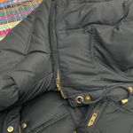 Juicy Couture Down Black Puffer Coat Size Small Photo 3