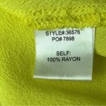 Skies Are Blue Butter Yellow Crepe Blouse Beach Coastal Cowgirl Preppy Capsule S Photo 8