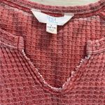 Time And Tru  - Free People vibes, waffle,size large Photo 3