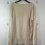 NWT Amber Sun Long Sleeve Knit Top Lightweight Modal Spandex Blend Casual Top XL Tan Photo 1