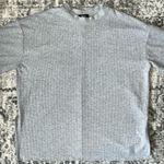 Lala Lex Ribbed Playsuit in Heather Grey Gray Size M Photo 7