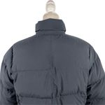 L.L.Bean Black and Pink Puffer Feather Down Puffer Full Zip Ski Winter Jacket M Photo 12