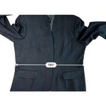 Harvé Benard Harve Benard Black Wool Blend Tailored One Button Blazer 14 Business Winter Photo 8