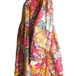 Kika Vargas Target Women Medium Anemone Floral Mini Dress Pink Blue Gold EUC Size undefined Photo 3