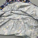 NWT S.DEER Concept Tiered Dress Womens S Butterfly Print Long Sleeves Skirt Blue Photo 5