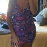 Sweet Pea y2k sheer asymmetrical top Photo 0