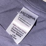 Victoria's Secret Victoria’s Secret sport Gray purple Cropped shirt Yellow ANGEL top short sleeve Photo 2