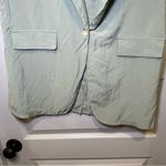SheIn Sage Green Sleeveless 1-Button Front Vest Size M Photo 5