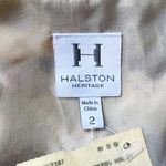Halston Heritage NWT tie dye silk 3/4 sleeve tie front romper playsuit size 2 XS Photo 10