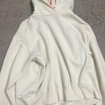 White Hoodie Size M Photo 0