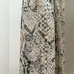 Equipment  FEMME 100% Silk Python Print Button Up Blouse Semi Sheer Blouse Small Photo 9