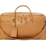 JustFab Garment Weekender in Light Camel Photo 0