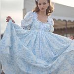 Selkie The Hydrangea Ever After Dress size S Blue Photo 2