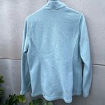 Patagonia  Classic Synchill Marsupial Light Blue Pullover Women’s Sweater Sz L Photo 4
