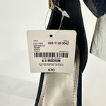 a.n.a Worthington Womens Panama Block Heel Ankle Strap Pumps in Dark Denim size 6.5 Photo 10