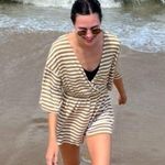 Urban Outfitters  Striped Romper Women's Small Photo 4