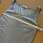 Peruvian Connection  Vintage Wash Pima Cotton Tank Maxi Dress Grey size L Photo 7