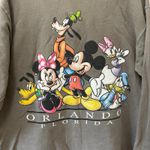 Disney Vintage Mickey Mouse & Friends‎ Florida Hoodie Sweater Size S/M Gray Photo 2