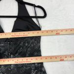 Ruby Rox XS Halterdress Floral Red Tulle Black Pinup Coquette WhimsyGoth Holiday Photo 9