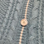 Taylor Swift  1989 Cardigan Blue White Cable Knit Sweater XS SM Taylor's Version Photo 9