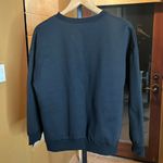 Mushroom Embroidered Sweatshirt Whimsical Size Small Oversized NWOT Black Photo 5