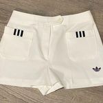 Adidas Cute  Women's White Tennis | Yoga Short Shorts Photo 0