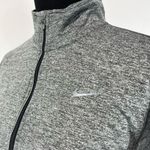 Nike Running Element Half Zip Dri-Fit Long Sleeve Top Sz M Women’s Grey Photo 1