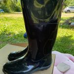 Kamik  Shiny Black Rain Boots Photo 2