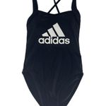 Adidas Black Logo One Piece Swimsuit Photo 0