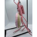 NEW Kawaii Pink Donut Plush Keychain Cute Chocolate Charm Accessory Photo 3