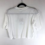 Everlane The 100% Human Cropped Tee Short Sleeve Organic Cotton White S Photo 4