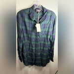 Johnny Was NEW Zuzu Velvet Back Oversized Shirt Size Small Photo 2