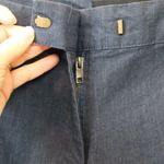 Who What Wear New  Denim Wide Leg High Waist Culottes Capri Pants [size 2] Photo 5