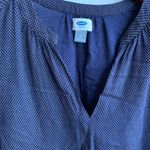Old Navy  Lightweight Dotted V Neck Blouse Top Shirt Work Casual Large Photo 3